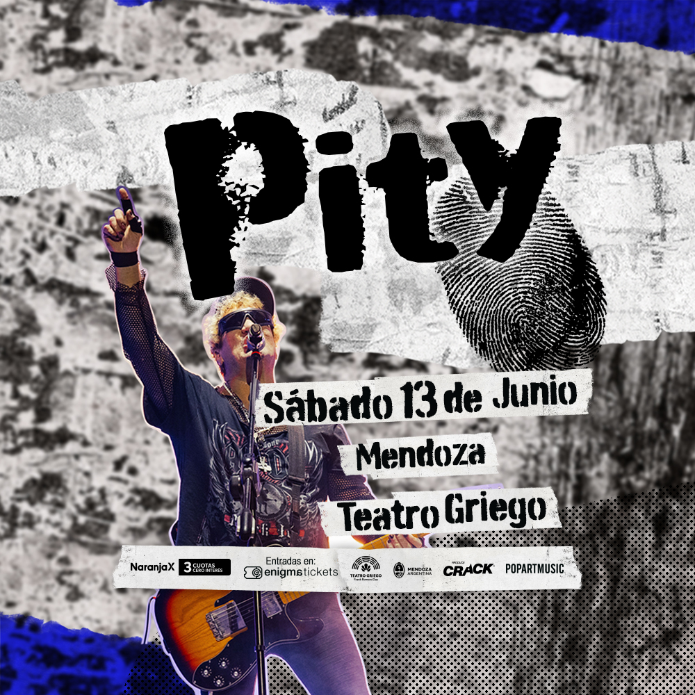 Pity Álvarez llega a Mendoza con un show histórico en el Frank Romero&nbsp;Day